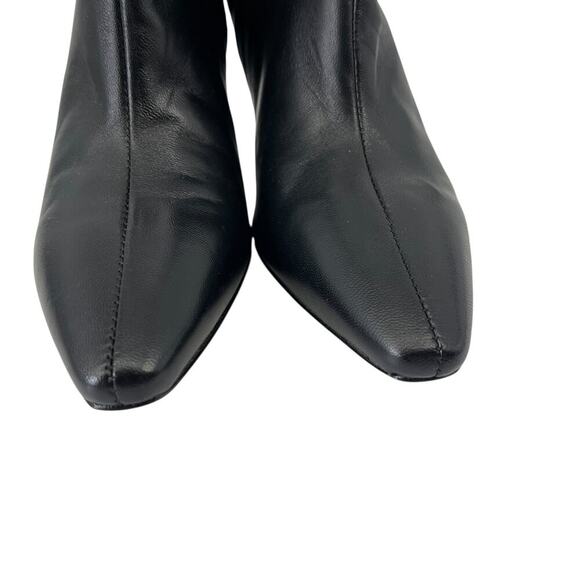 Everlane The Short Banana Boot in Black Leather Size 6 New Without Box! - Picture 9 of 12